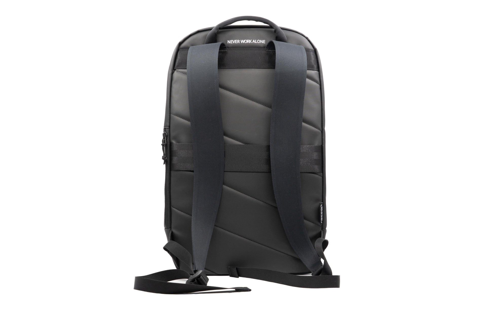 Racoon Notebook-Rucksack CAMPUS – für 16", 21 l, rPET-Polyester – Schwarz/Weiss, 300 × 470 × 170 mm