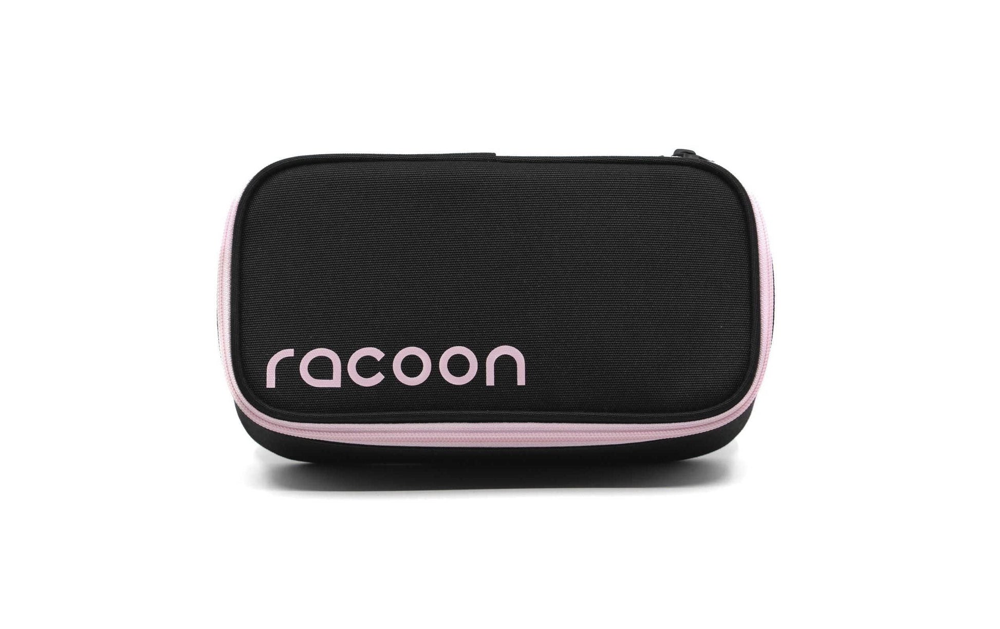 Racoon Federmäppchen XL – Etui, leer, pink, wasserabweisend, 24 × 8 × 13 cm