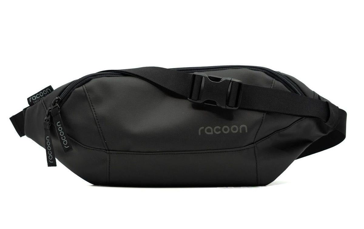 Racoon SHOULDERBAG XL 2.0 – Umhängetasche, 2,8 l, Polyester, Schwarz