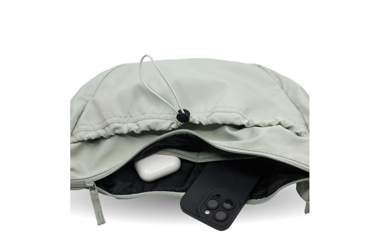Racoon Moonbag & LockTag – 9 l – grün – recyceltes PET – 45 × 22 × 12 cm