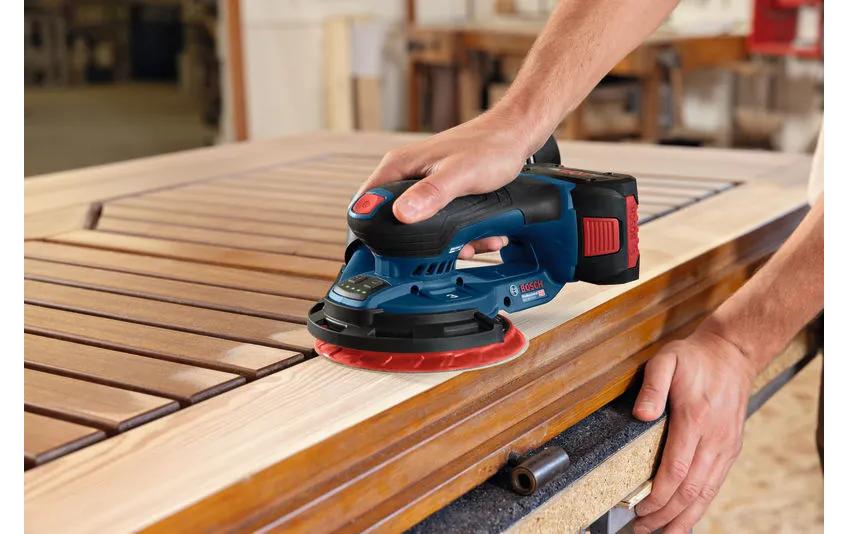 Bosch Professioneller GEX 18V-150-3 Akku-Exzenterschleifer, bürstenlos – 18 V – Ø 150 mm – Solo – AMPShare