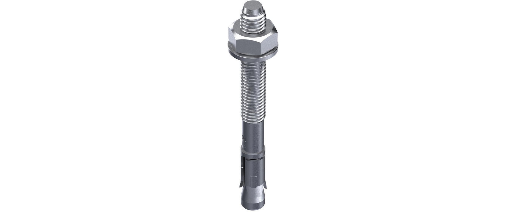 Tox-dübel Bolzenanker S-Fix Plus – Ø 8 × 60 mm, Stahl, verzinkt, 100 Stk.
