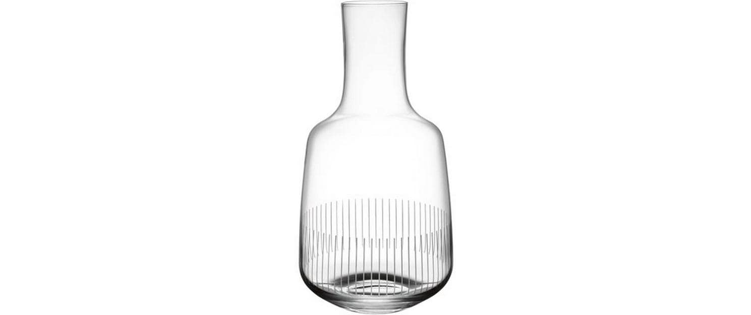 Villeroy & Boch Afina Karaffe – 1,2 l, Ø 12,8 cm, Kristallglas, Transparent, spülmaschinenfest