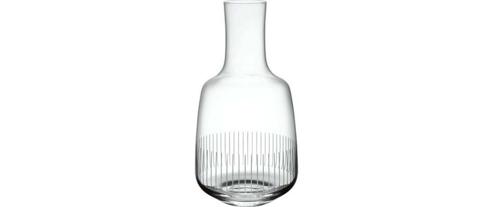Villeroy & Boch Afina Karaffe – 750 ml, Ø 11,2 cm, H 21,7 cm, Kristallglas, Transparent, spülmaschinenfest
