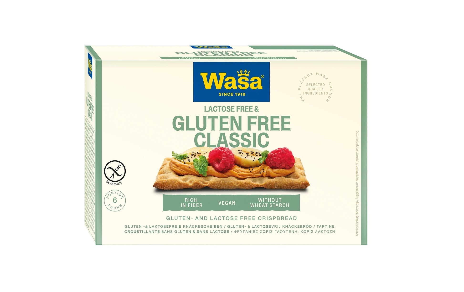 Dr.schär Knäckebrot – glutenfrei, vegan – 240 g