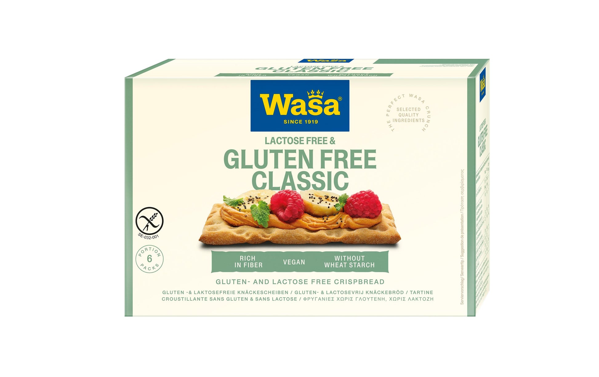 Dr.schär Knäckebrot – glutenfrei, vegan – 240 g