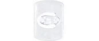 Command Deko-Clips für Glas/Metall/Holz – Transparent, 40 Stk., Ablösbar