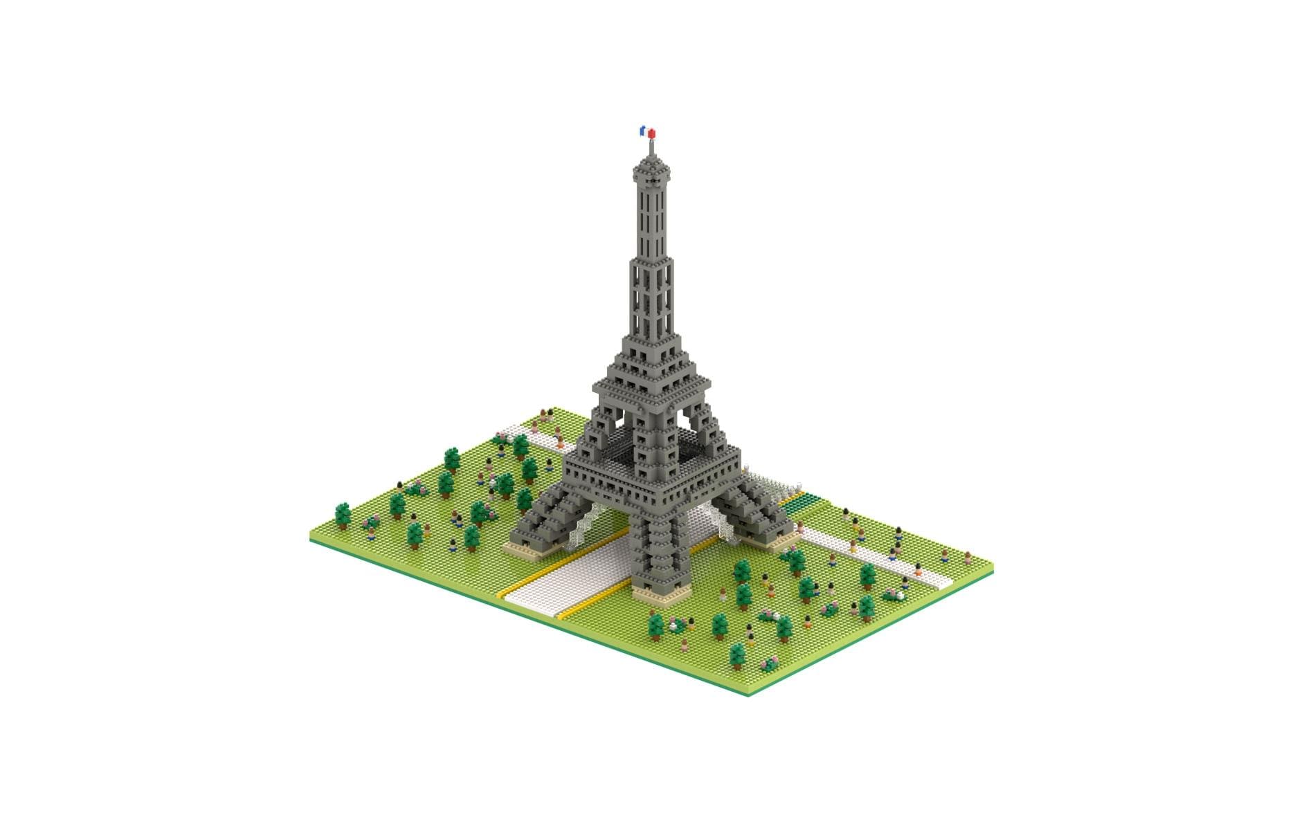 BRIXIES LIMITED COLLECTORS EDITION 3D Puzzle Eiffelturm – 2814 Teile – 35 × 8 × 30 cm – ab 8 Jahren – Kunststoff