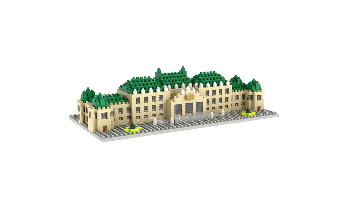 BRIXIES 3D-Puzzle Schloss Belvedere – 943-teilig – Kunststoff – ab 8 Jahren