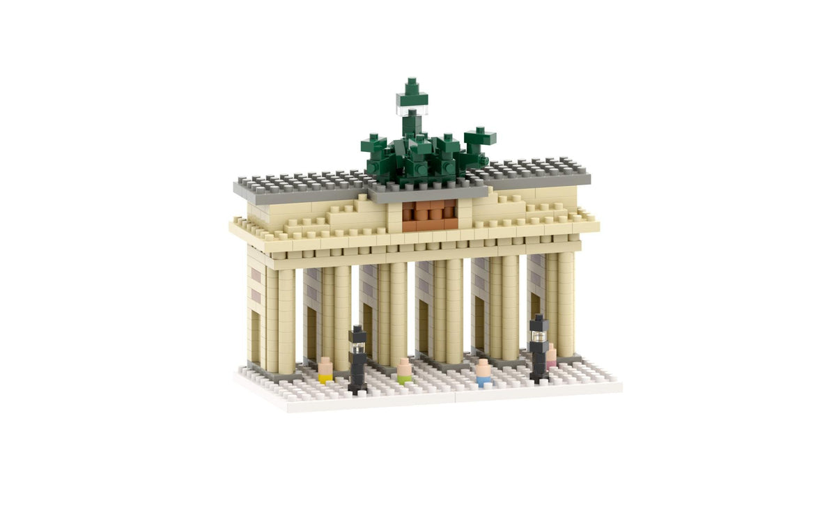 BRIXIES 3D Puzzle Brandenburger Tor – 570 Teile – Kunststoff – 18 × 4 × 16 cm – ab 8 Jahren