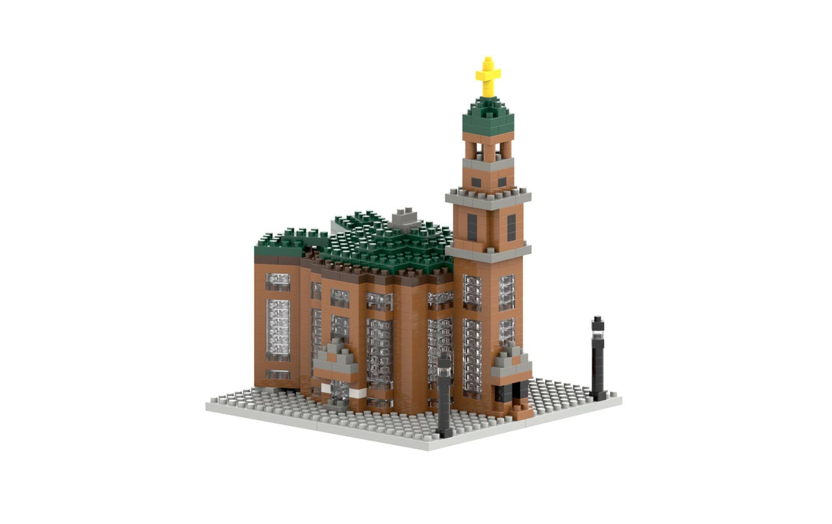 BRIXIES Frankfurter Paulskirche 3D-Puzzle – 751 Teile – 18 × 4 × 16 cm – ab 8 Jahren – Kunststoff