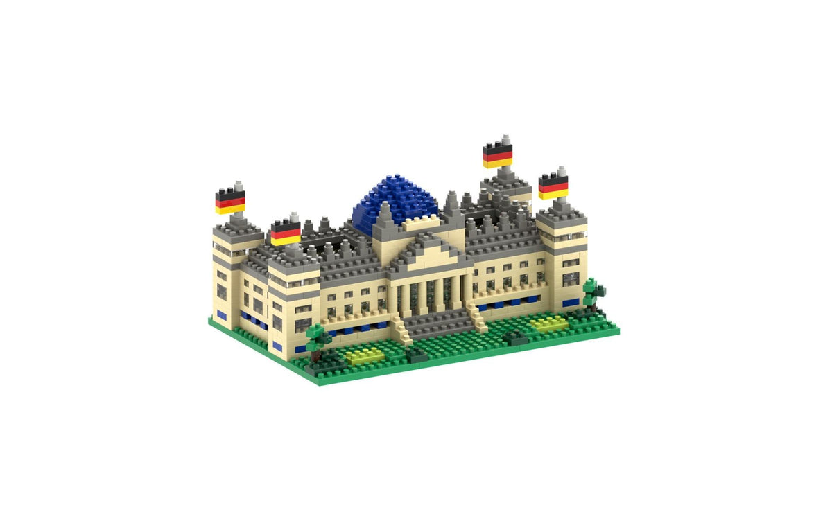 BRIXIES 3D Puzzle Reichstag Berlin – 651 Teile – Kunststoff – ab 8 Jahren