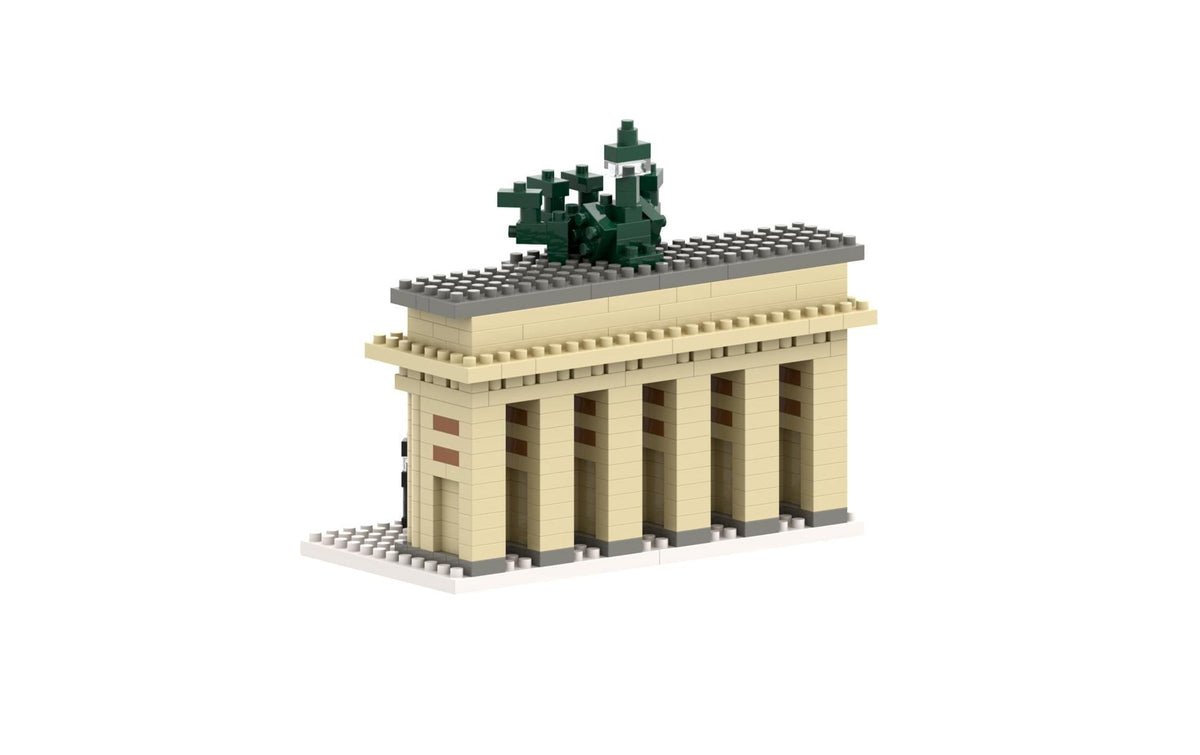 BRIXIES 3D Puzzle Brandenburger Tor – 570 Teile – Kunststoff – 18 × 4 × 16 cm – ab 8 Jahren