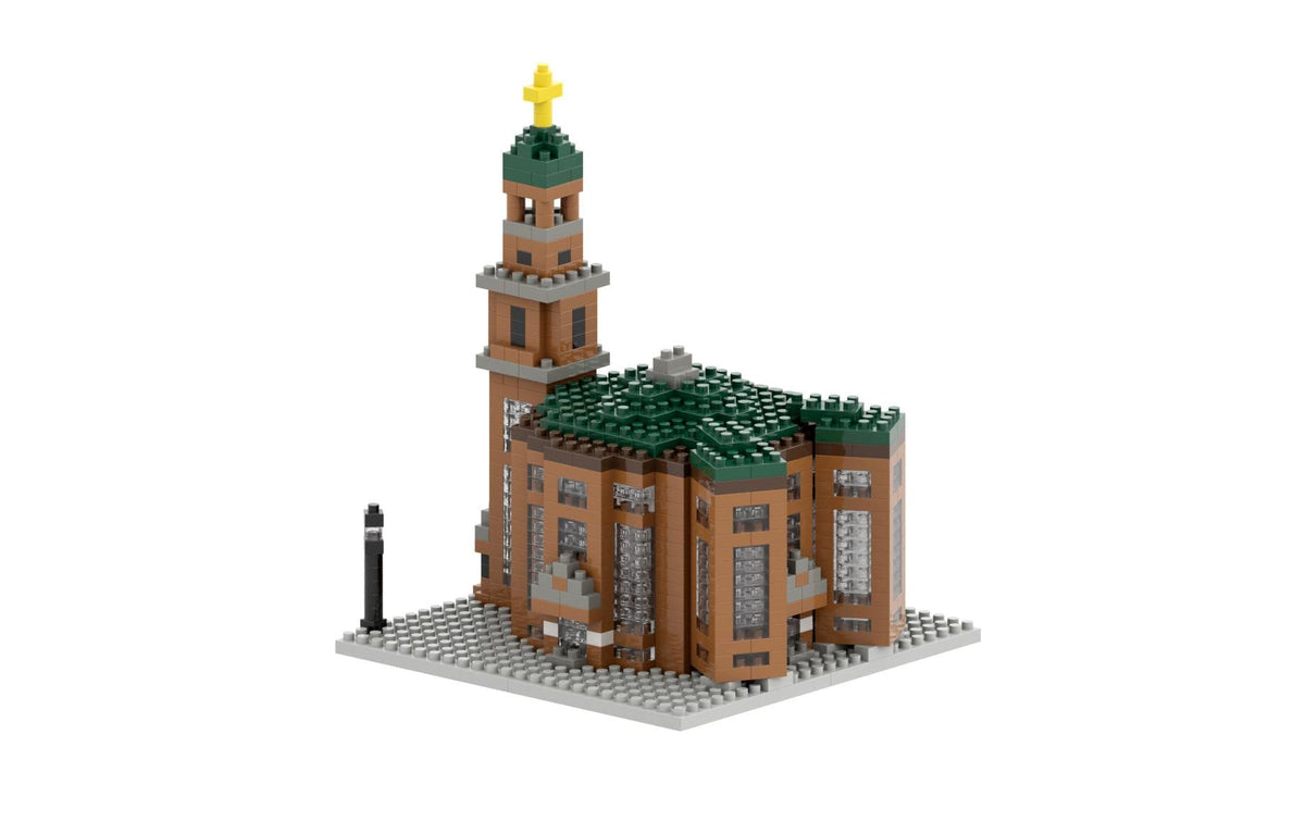 BRIXIES Frankfurter Paulskirche 3D-Puzzle – 751 Teile – 18 × 4 × 16 cm – ab 8 Jahren – Kunststoff