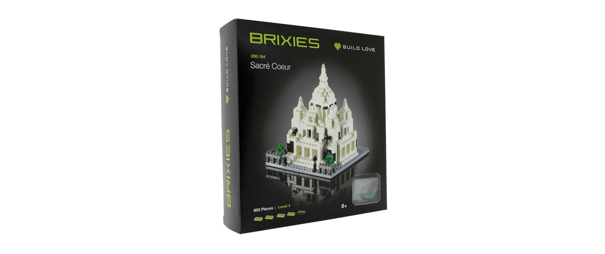 BRIXIES 3D Puzzle Sacré Coeur – 603-teilig – Kunststoff – ab 8 Jahren