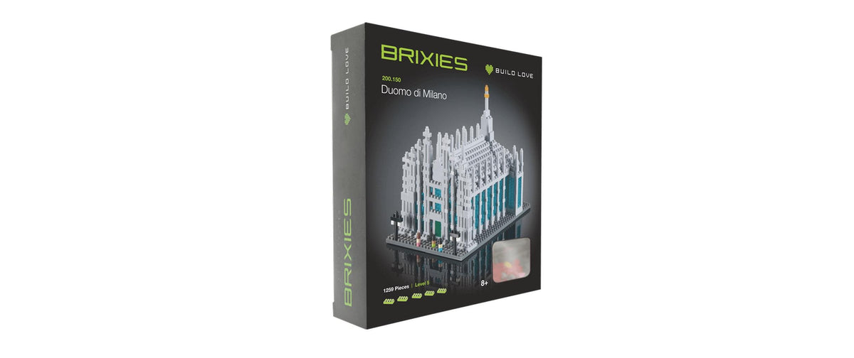 BRIXIES 3D Puzzle Duomo di Milano – 1'200 Teile – ab 8 Jahren – Kunststoff – Mehrfarbig
