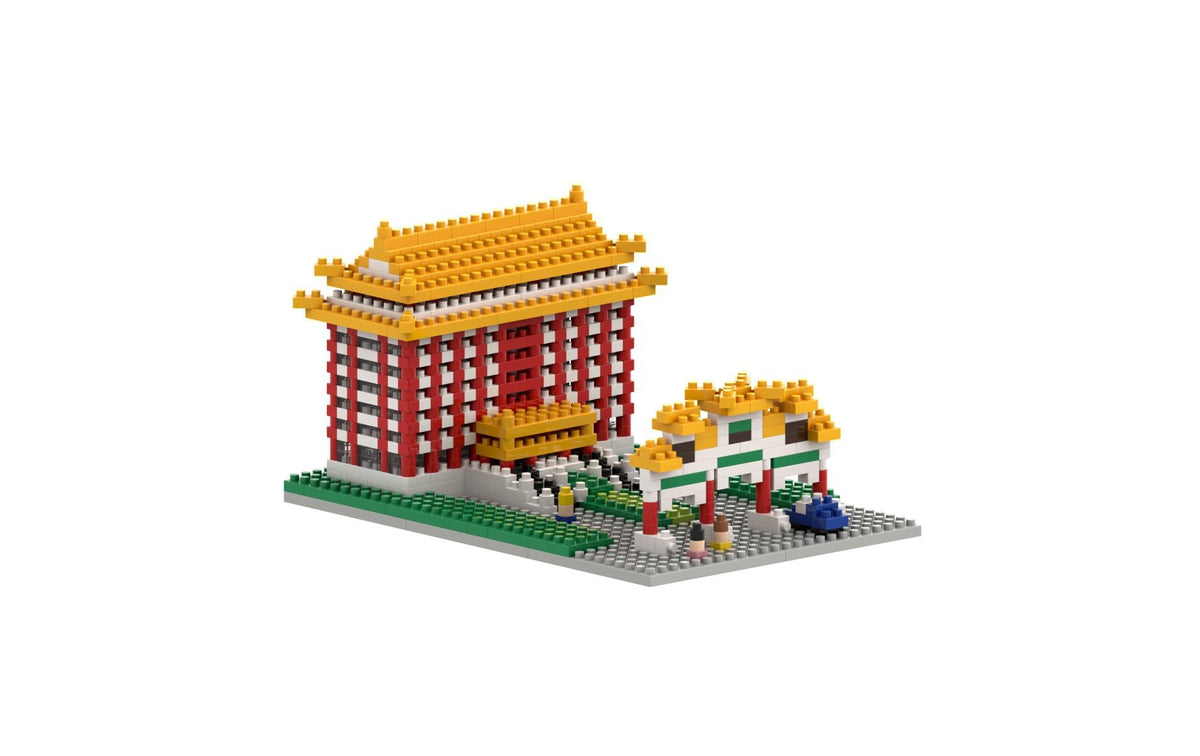 BRIXIES 3D Puzzle Grand Hotel Taipei – 890 Teile – Kunststoff – ab 8 Jahren