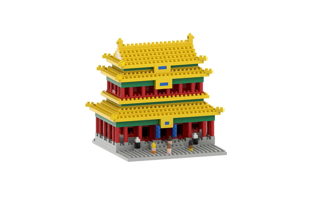 BRIXIES 3D Puzzle Lama Temple – 570 Teile – Kunststoff – ab 8 Jahren