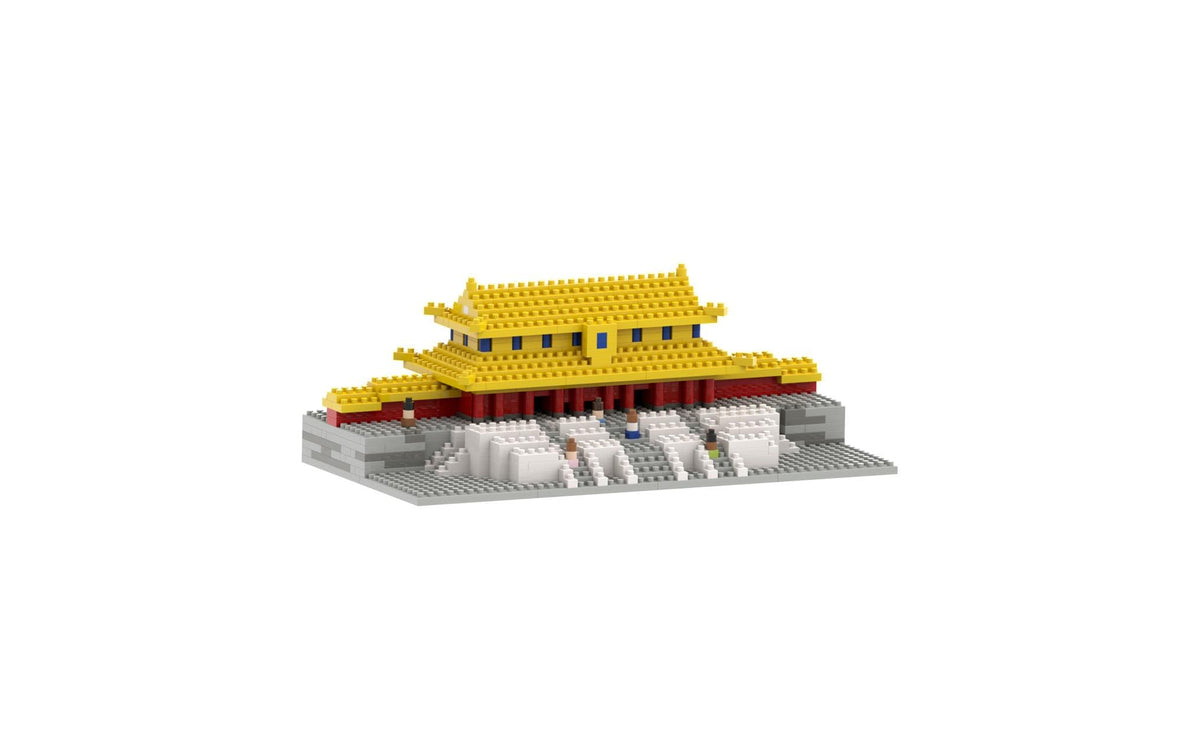 BRIXIES 3D Puzzle Verbotene Stadt – 612 Teile – ab 8 Jahren – Kunststoff – mehrfarbig
