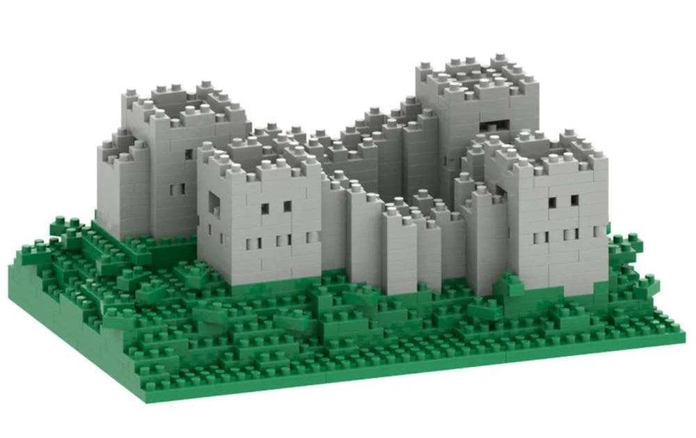 BRIXIES 3D Puzzle Große Mauer – 762 Teile – Kunststoff – 9,5 × 6,3 × 14,5 cm – ab 8 Jahren