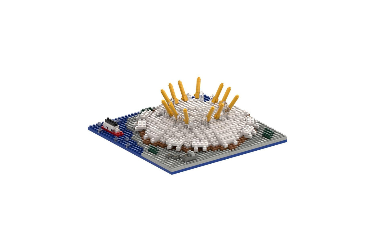 BRIXIES 3D Puzzle Millennium Dom – 570 Teile – Kunststoff – 16×4×18 cm – ab 8 Jahren