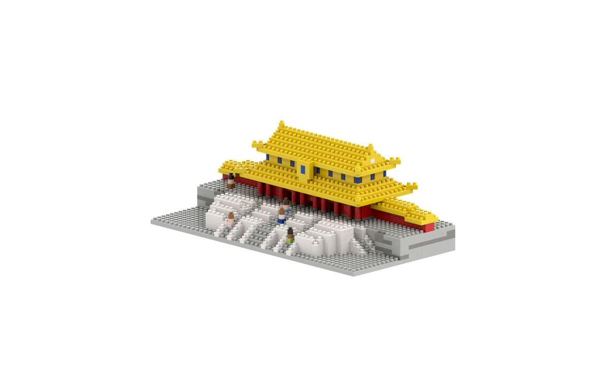 BRIXIES 3D Puzzle Verbotene Stadt – 612 Teile – ab 8 Jahren – Kunststoff – mehrfarbig