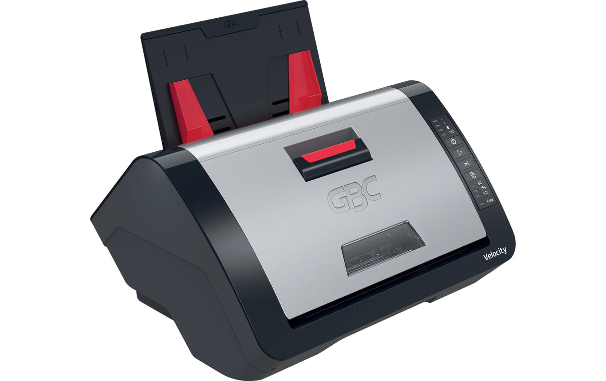 GBC Velocity Laminiergerät A4 – Heisslaminator, bis 125 µm, 2 Rollen
