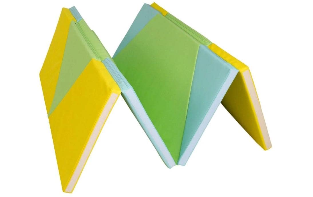 Alldoro 3-in-1 Spielmatte – 50 × 19,5 × 107,5 cm – Mehrfarbig – ab 0 Jahren – Kunstleder