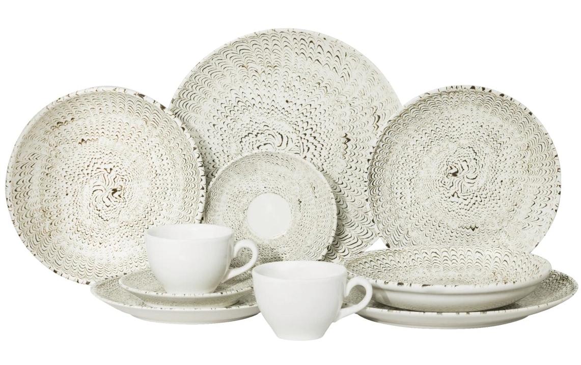 Thomas Speise-Service – Set 10-teilig, Ø 27,0 cm, Porzellan, Beige, spülmaschinenfest, mikrowellengeeignet
