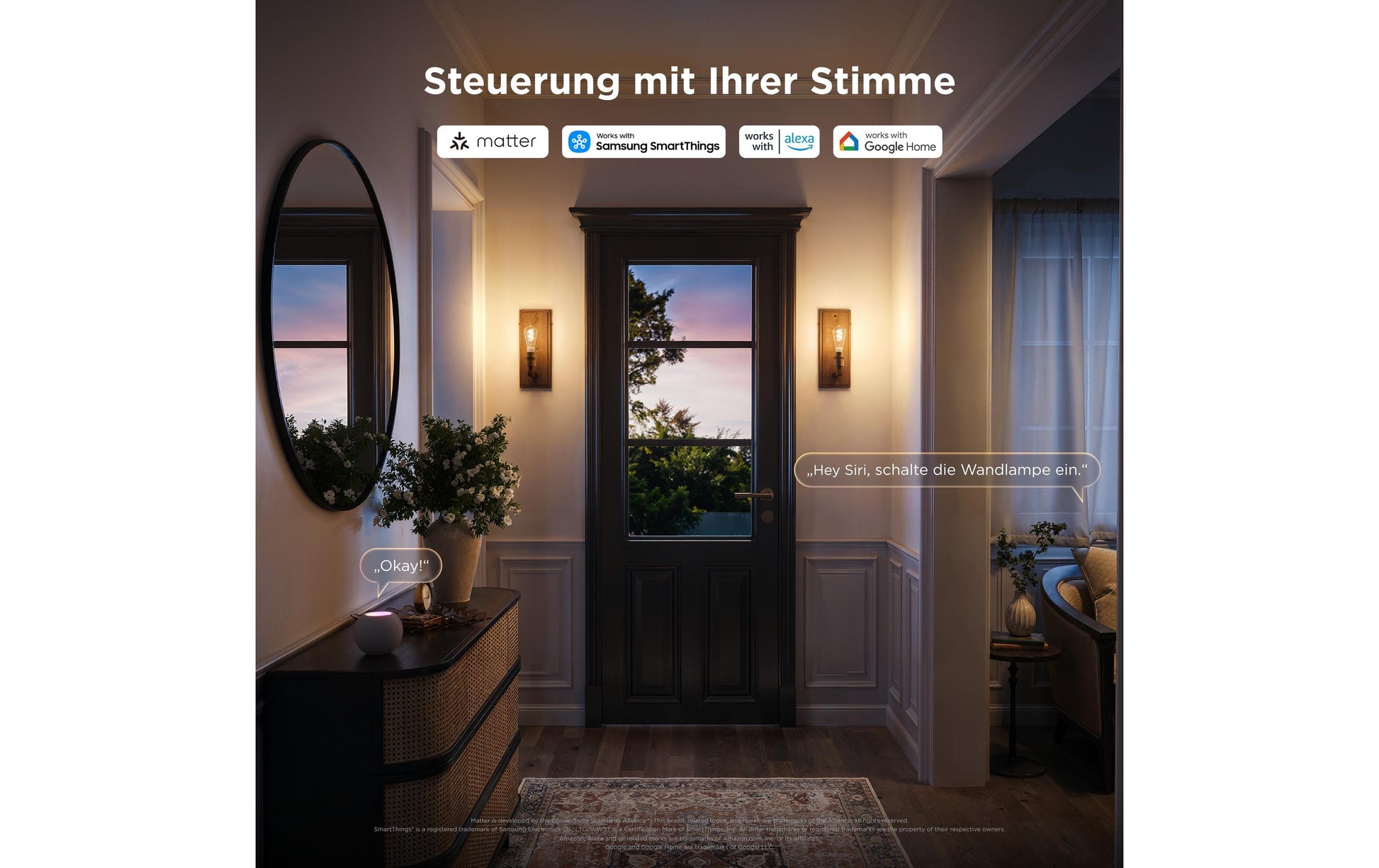 Govee Smart-Leuchtmittel E27 ST19 – RGBIC+CCT 2700–6500 K, 5 W, WLAN – für Govee Home App
