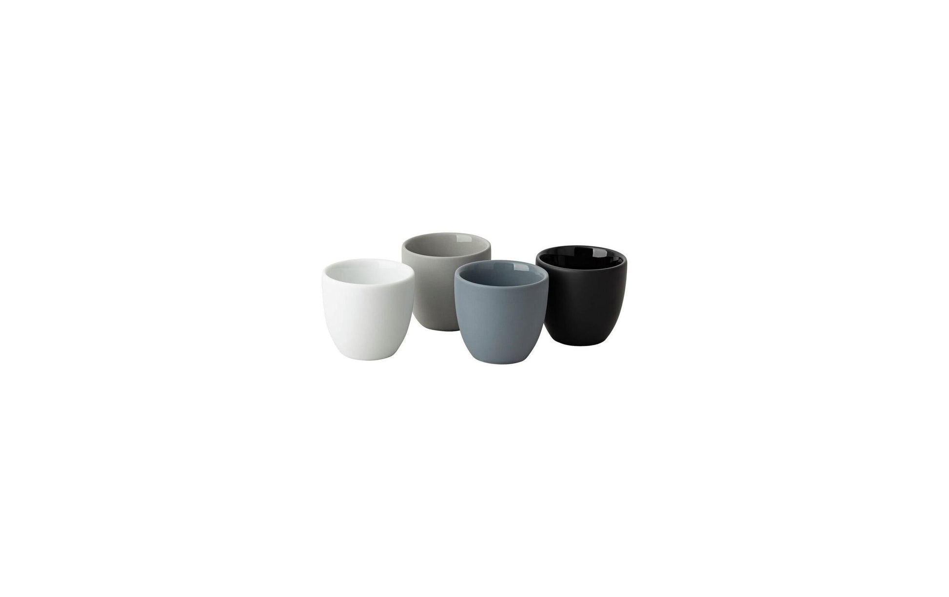 Rosenthal Espressotasse the cup+ – 4er Set, 80 ml, Porzellan, Mehrfarbig, doppelwandig, spülmaschinenfest
