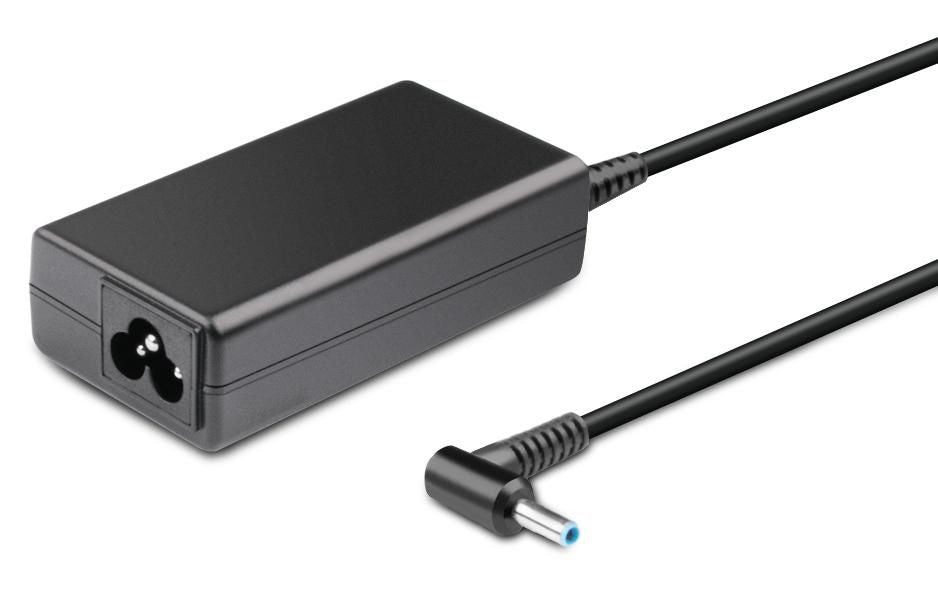 CoreParts Netzteil 65 W – 19,5 V/3,33 A, Stecker 4,5×3,0 mm – für Asus und HP – schwarz, inkl. EU-Netzkabel