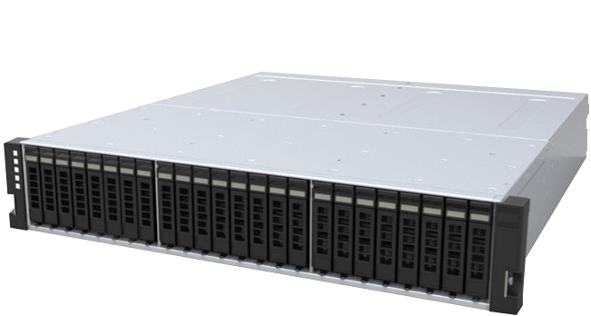 Western Digital 1ES0240 – 24-Bay Rack 2U SAN – 46,08 TB SSD vorinstalliert, für 2,5" SSD, SATA