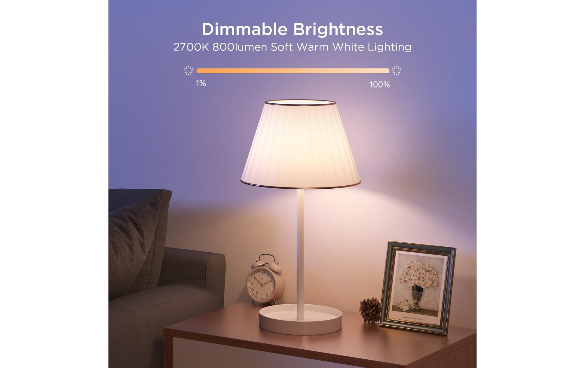 Govee Smart-Leuchtmittel E27 – RGBW, WLAN/Bluetooth/Matter – für Amazon Alexa, HomeKit, Google Assistant u. a.