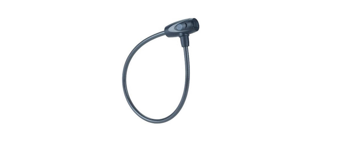 Yale YCK0 Kabelschloss – Stahl, Ø10 mm, Länge 600 mm, Sicherheitslevel Basic, Schwarz