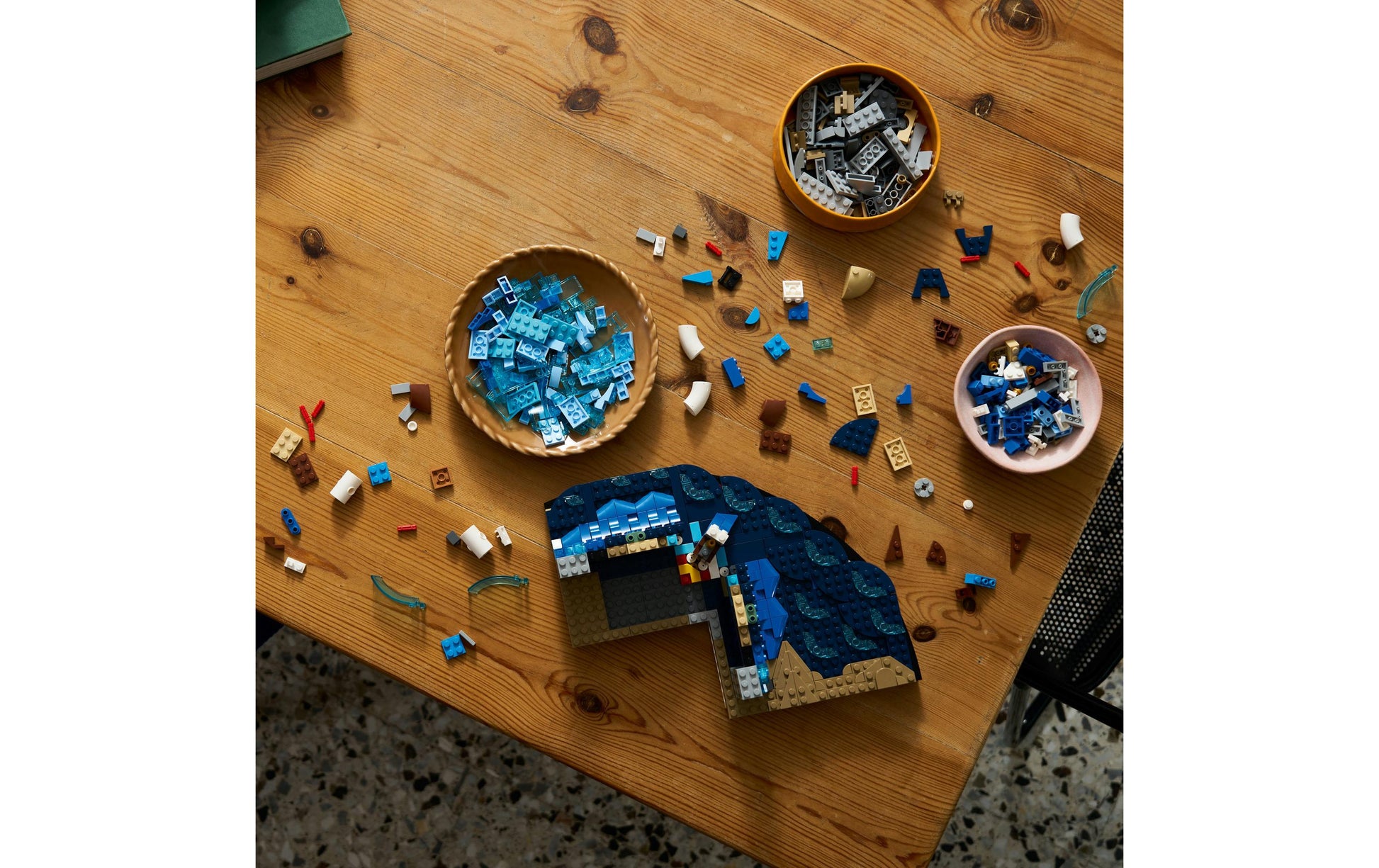 LEGO 3D Puzzle Bisaflor, Glurak und Turtok – Pokémon – 6838-teilig – ab 18 J.