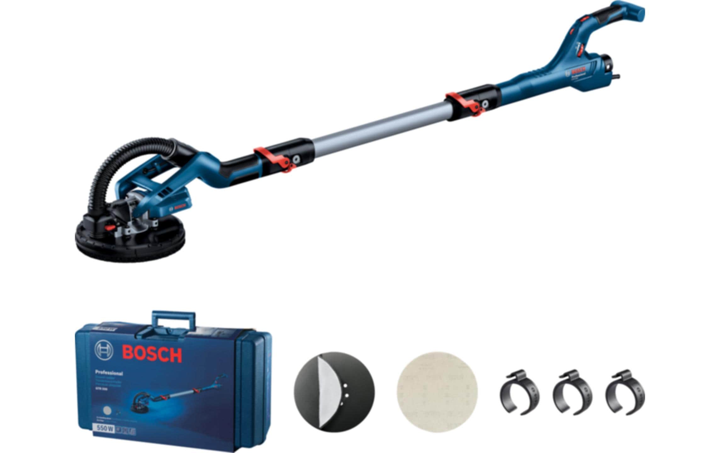 Bosch GTR 55-225 Schwingschleifer – 550 W – Klettverschluss, 250 mm – Koffer