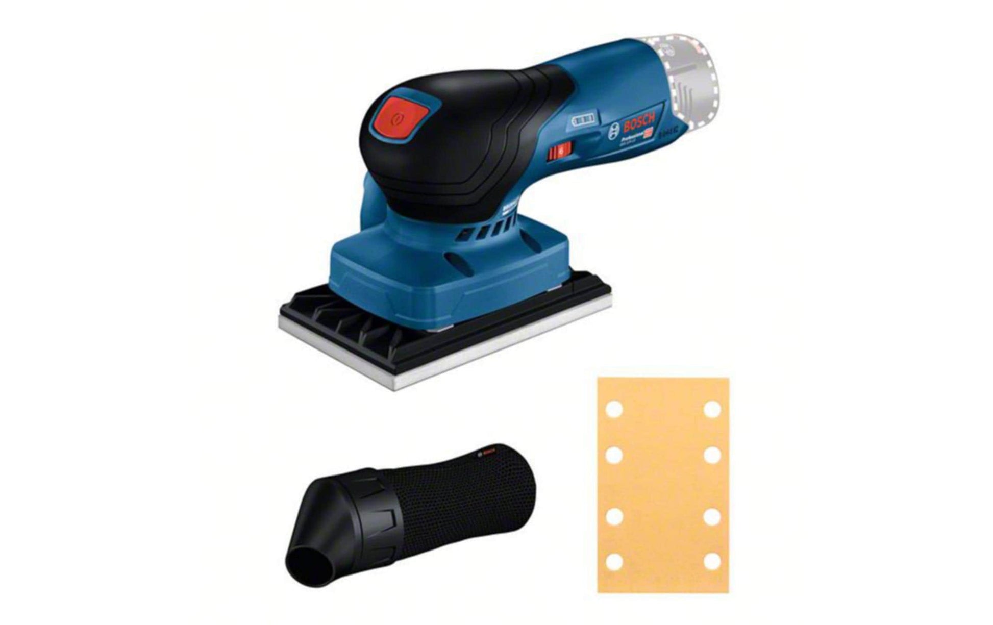 Bosch Professioneller GSS 12V-13 Akku-Exzenterschleifer – 12 V – 100 × 150 mm – Solo – Professional 12 V
