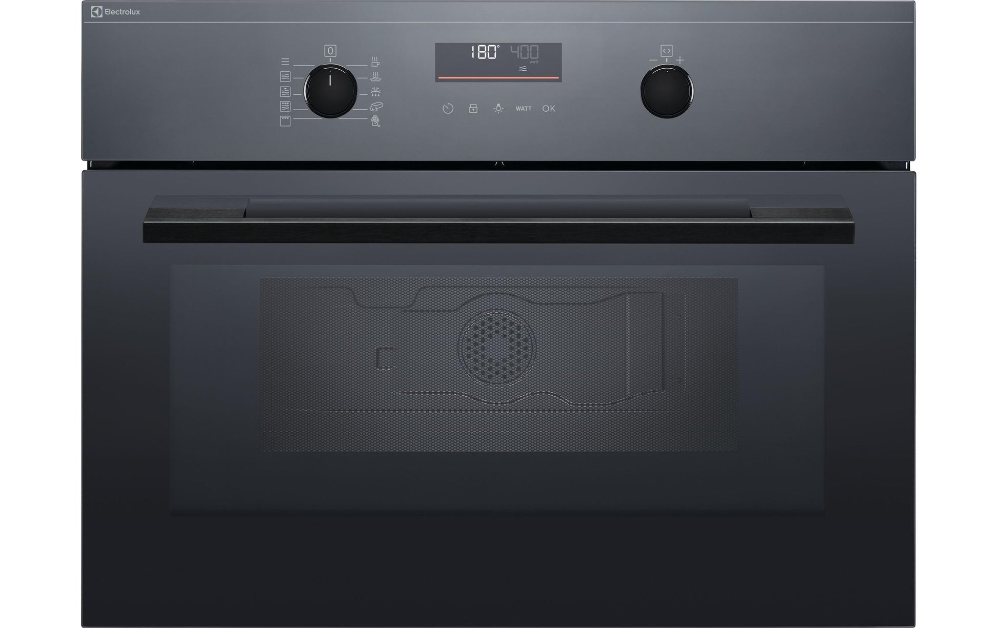 Electrolux Einbau-Mikrowelle EB4L90SP – 44 l, Grill & Heissluft, 1'200 W – Schwarz