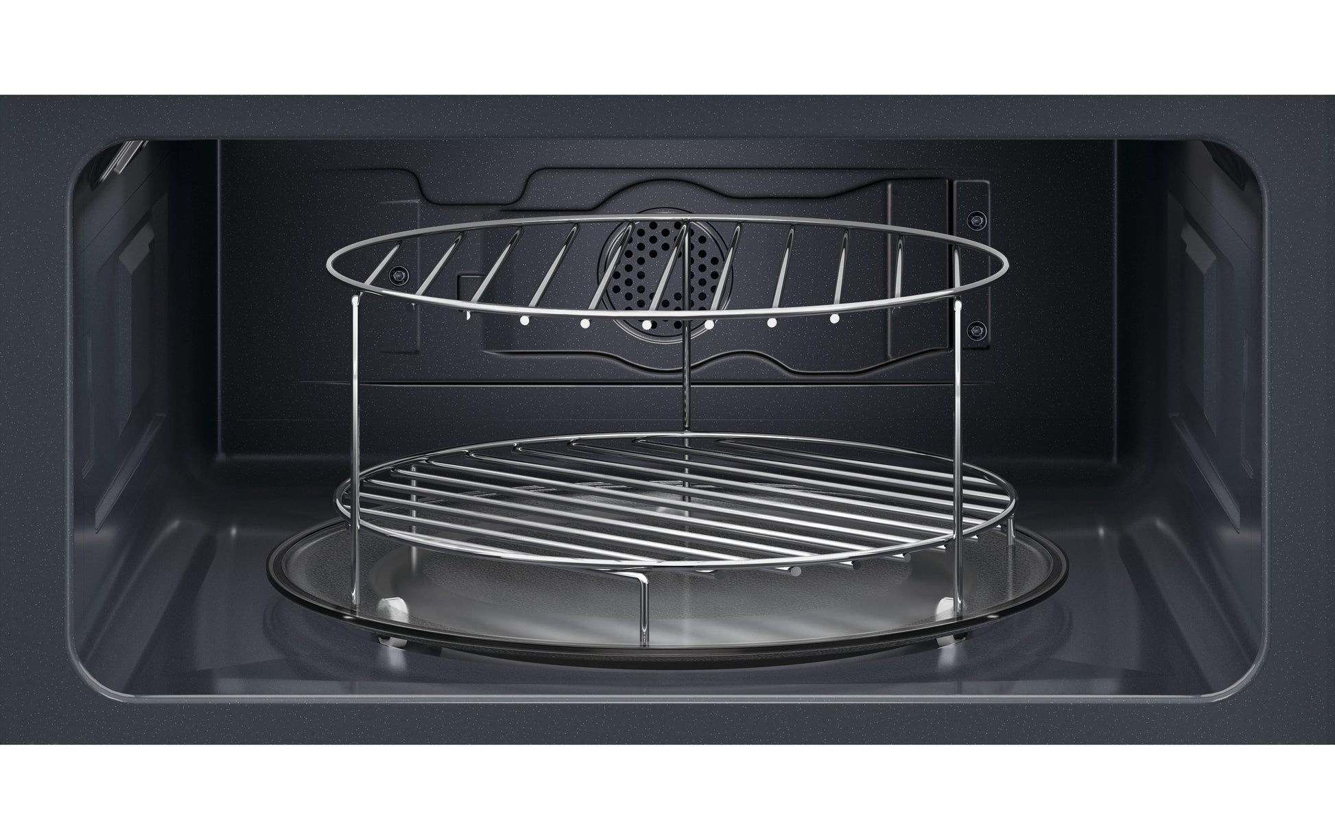 Electrolux Einbau-Mikrowelle EB4L90SP – 44 l, Grill & Heissluft, 1'200 W – Schwarz