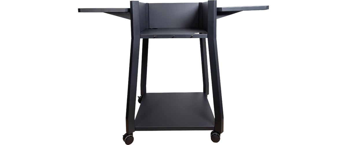 Hot wok Höhenverstellbarer Tisch, schwarz, Metall