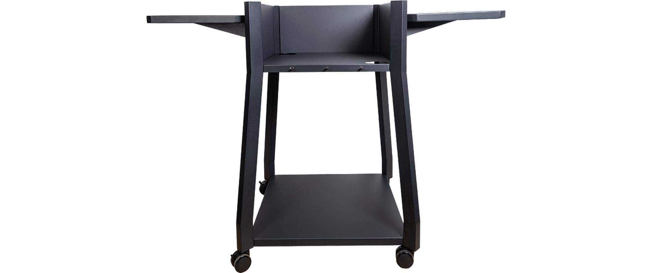Hot wok Höhenverstellbarer Tisch, schwarz, Metall