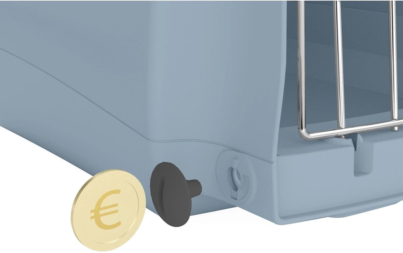Apple Imac – Transportbox – belastbar 5 kg – für Katze – 32 × 34,5 × 50 cm – blaugrau – Linus Cabrio