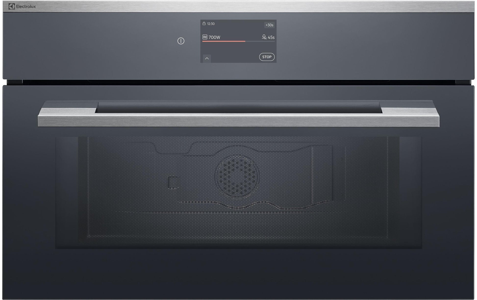 Electrolux Einbau-Mikrowelle EB3GL90CN – 41 l, Grill, 1200 W – silber/edelstahl
