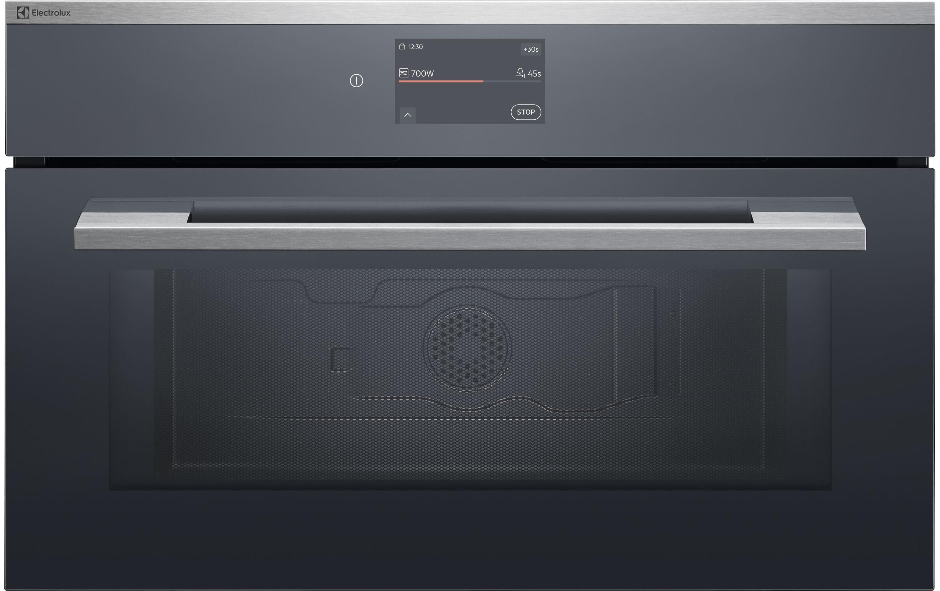 Electrolux Einbau-Mikrowelle EB3GL90CN – 41 l, Grill, 1200 W – silber/edelstahl