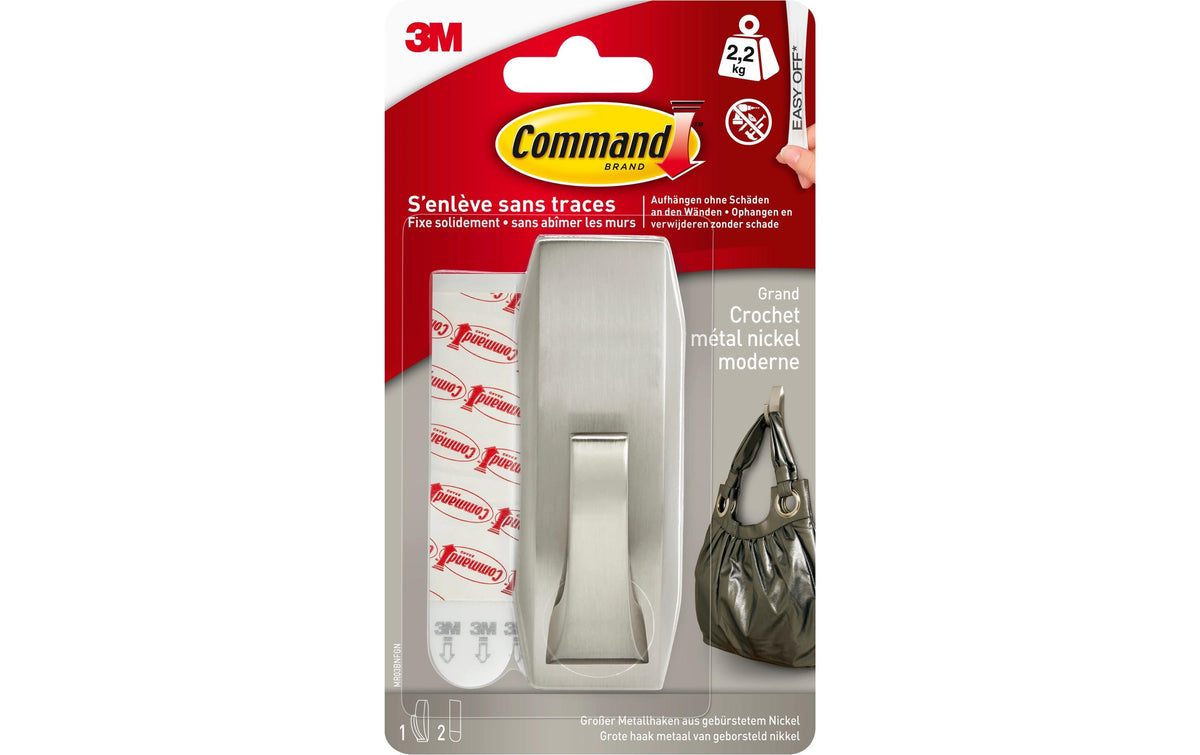 Command Modern Reflection MR03-BN Haken – Metall – Silber – 2,2 kg