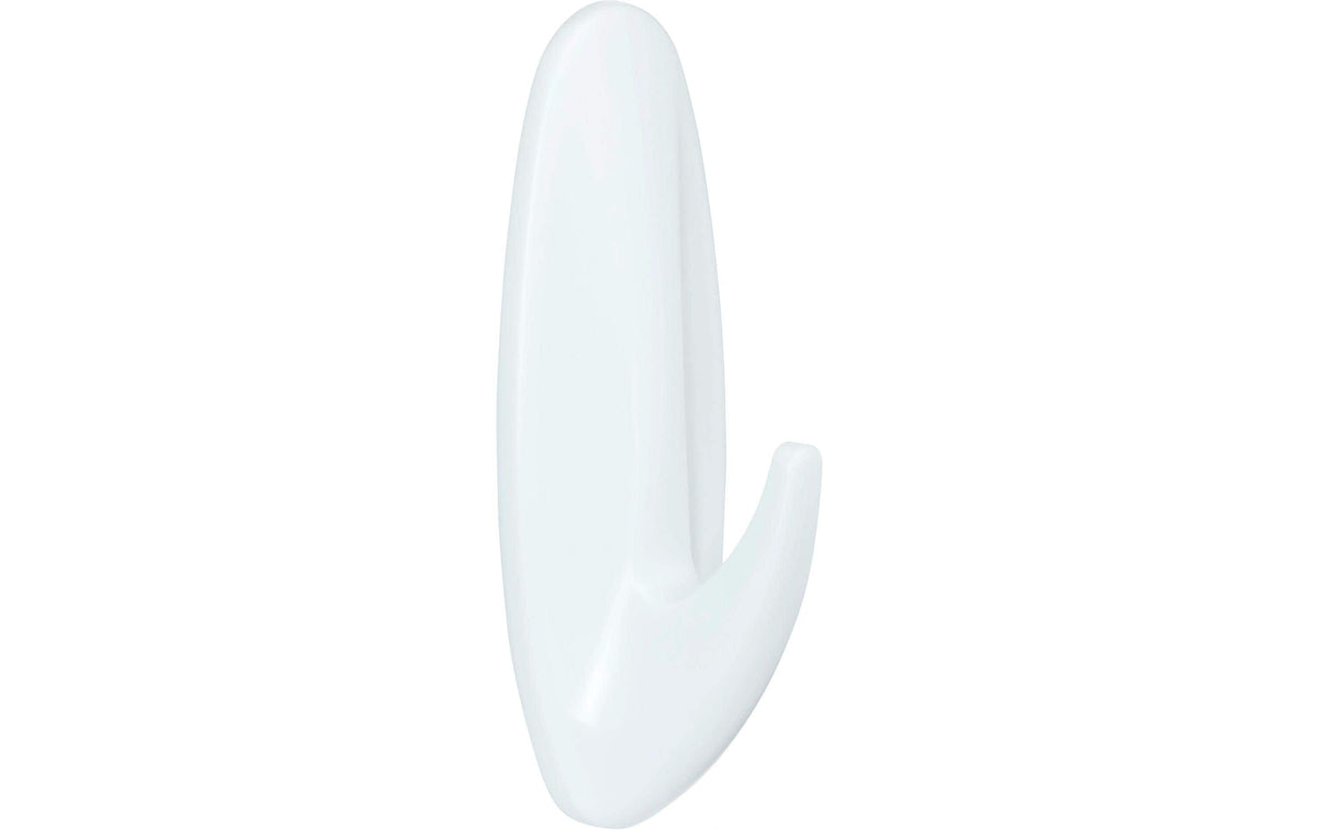 Command Haken – Metall – weiss – 2,2 kg – ablösbar, wasserfest