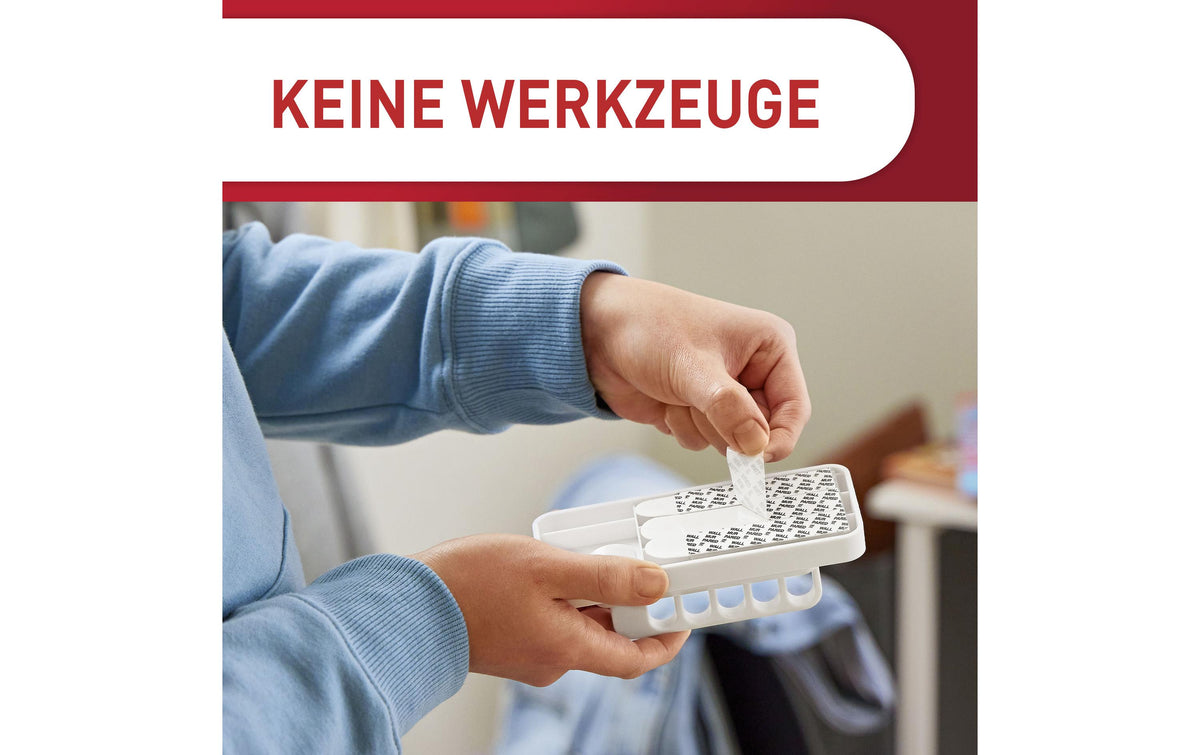 Command 17029-WHI-1-EU Haken – Kunststoff – Weiss – faltbar
