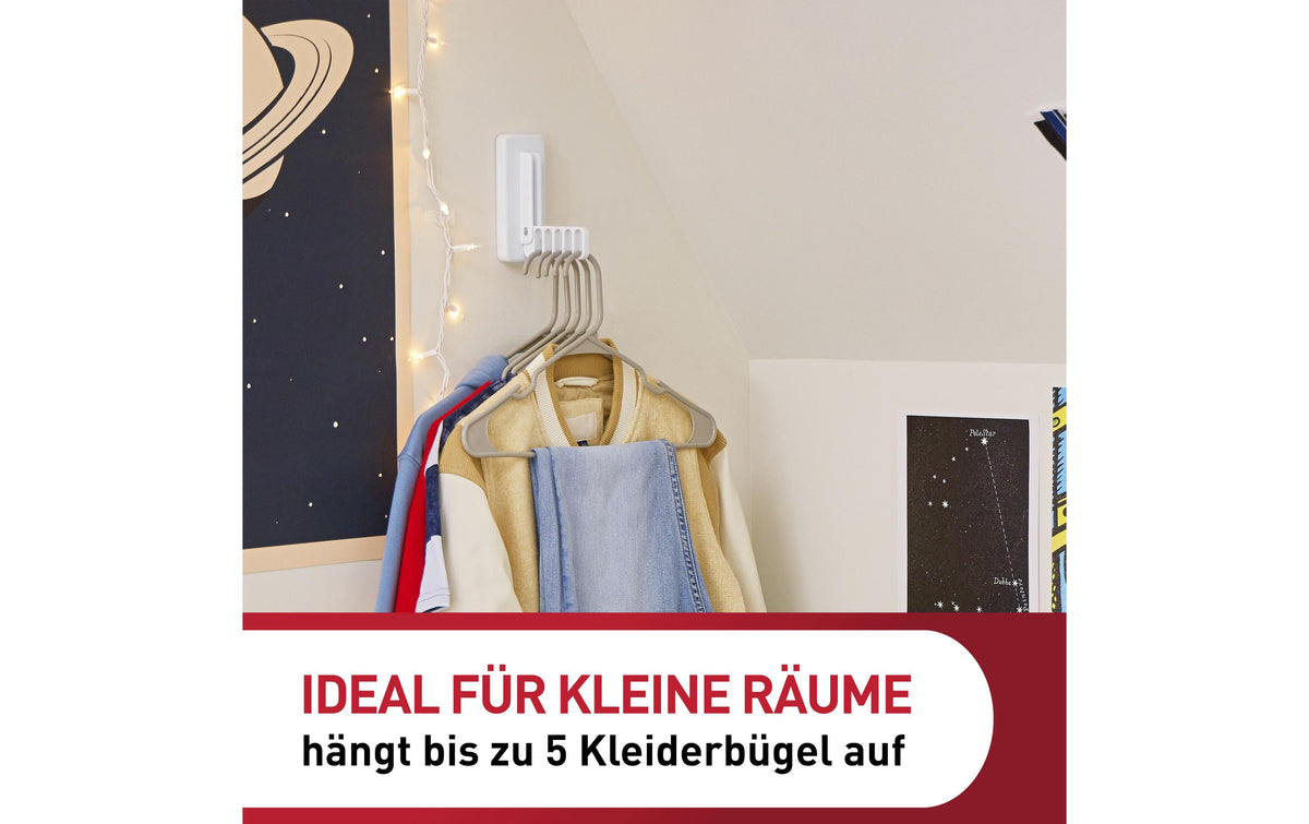 Command 17029-WHI-1-EU Haken – Kunststoff – Weiss – faltbar