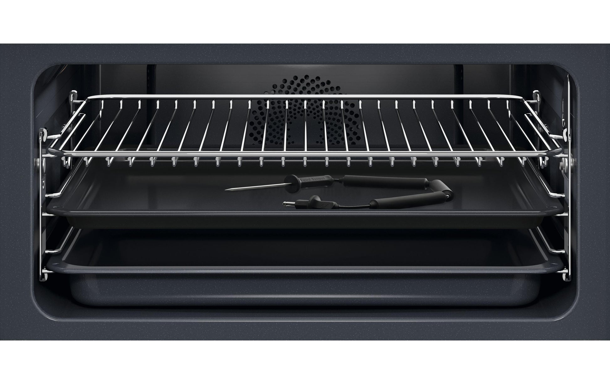 Electrolux Einbau-Mikrowelle EB4PL90KSP – 44 l, Grill & Heissluft, 1900 W – Schwarz/Edelstahl